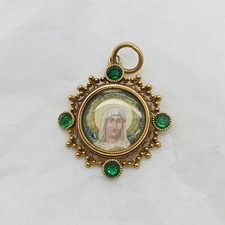 Reliquier Anhänger aus 14K