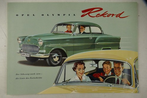 Opel olympia rekord - opel,