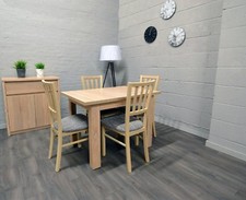 SET ausziehbarer Esstisch und