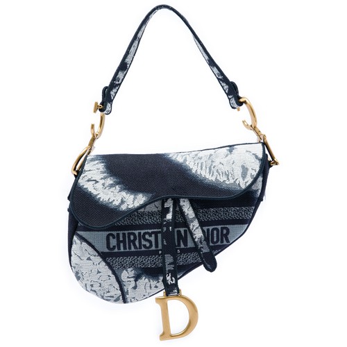Dior canvas embroidered - embroidered, tie