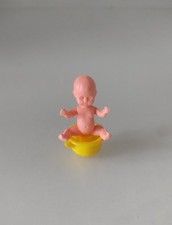 !!! Alte Steckfigur : Baby auf Töpfchen