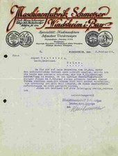 Maschinenfabrik Schmotzer Inh. Hans Schmotzer Bad Windsheim Bayern Mittelfranken