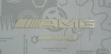AMG Logo Emblem Schriftzug C36 W124 R129