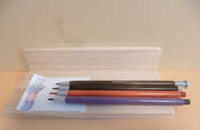 Fallminenstift Sparstift Stein ca 50 er Jahre Lila Orange Braun -2 mm