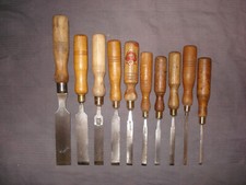 10 super Bildhauerbeitel Schnitzeisen UK SHEFFIELD - TOP!!