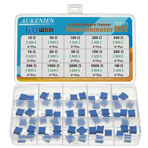 Trimmer potentiometer set - trimmer,