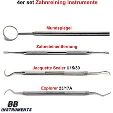 4er Set Dental Zahnreiniger