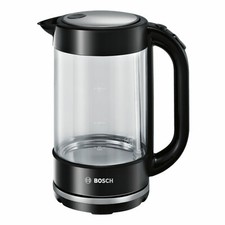 Bosch TWK70B03 Glas-Wasserkocher Teekocher Heißwasser Kabellos 1,7 L 2400 W