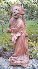 CHINA SKULPTUR AUS HOLZ