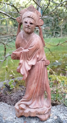 China skulptur aus holz - china,