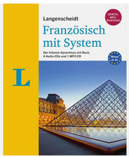 Langenscheidt Französisch mit System: Der Intensiv-Sprachkurs mit Buch, 4 A