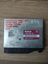 BMW E36 325i E34 525i 2.5 M50B25TU Vanos 0261200413 ECU with Immo EWS OFF TESTED