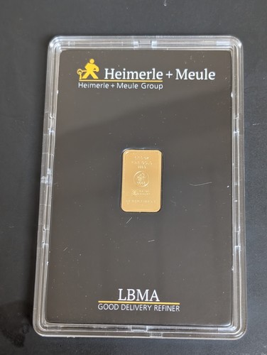 Unze goldbarren heimerle - 1/10,