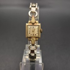 Antike Damen Uhr mit 10 Rubis