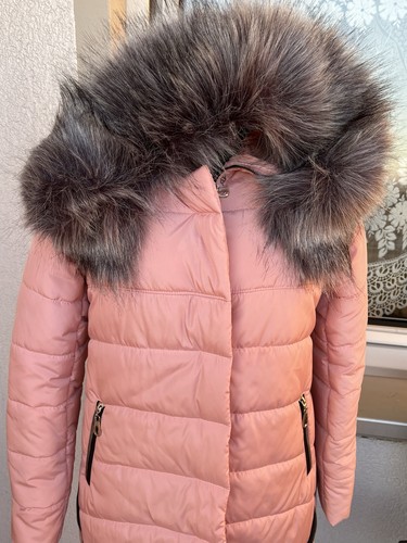 Damen winterjacke pelzstreifen - damen,