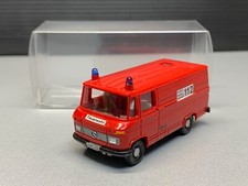 Mercedes MB Feuerwehr FW Feuer Unfall Notruf Mannschaft Wagen 27 Wiking H0 1:87