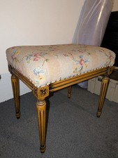 Antike Eckige Sitzbank Hocker