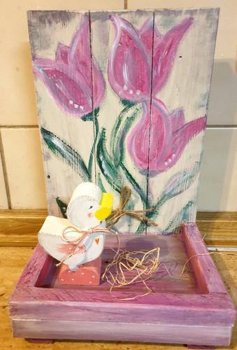 Tulpen ostern shabby - ostern,