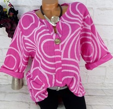 Italy Bluse Hemd Tunika Shirt