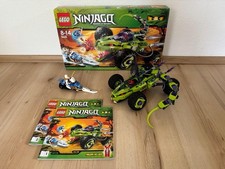 LEGO NINJAGO: Schlangen-Quad (9445) Anleitung Verpackung Zwei Figuren Dabei