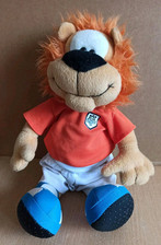 Plüsch Löwe Kuscheltier ca 34cm groß – Stofftier weich Trikot Oranje Niederlande