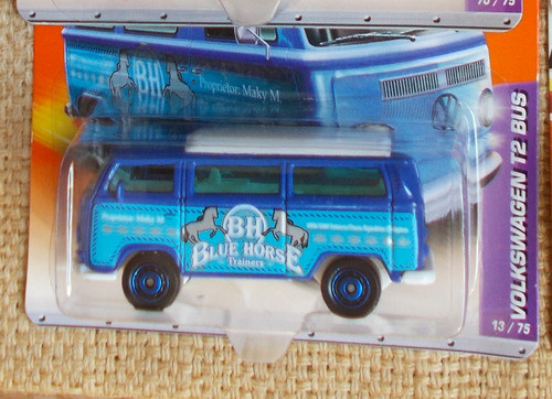 Matchbox bus t2 camper - matchbox,