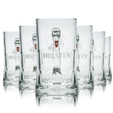 6x Holsten Bierglas 0,5l