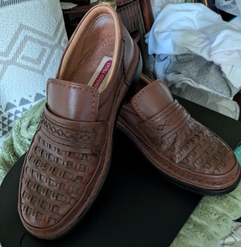Enrico mori leder slipper - leder,
