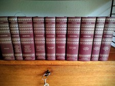 Goethes Werke in 10 Bänden, Weltbild-Bücherdienst, Kunstledereinband