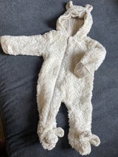 Lotties - Mäuschen-Overall aus 100% Baumwolle | Größe 50/56 | Naturfarbe