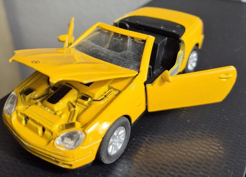 Mercedes benz slk gelbes - mercedes-benz,