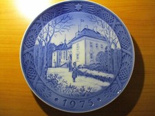 Weihnachtsteller Royal Copenhagen 1975, ca 18cm Durchmesser Sehr guter Zustand