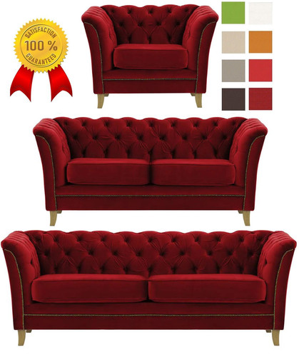 Chesterfield sofa set - chesterfield,