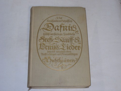 Holz arno dafnis lyrische - arno:dafnis.,