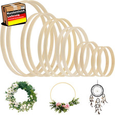 Holzringe Set 12 Stück für