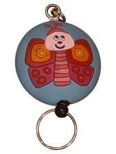 HABA Schlüsselanhänger Schmetterling Kinder Farbenfroh Mehrfarbig