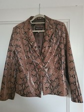 Lederblazer Damen