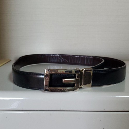 Gucci ledergürtel schwarz - gucci,