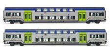 Modellauto Zug Modellbau Eisenbahn Lima FS TRENITALIA 2-Unit VIVALTO H0 1:87