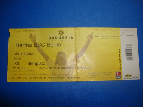 Ticket bvb dortmund - ticket,