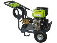 DIESEL HOCHDRUCKREINIGER HOCHDRUCK FLÄCHENREINIGER DAMPFSTRAHLER 10PS 205BAR