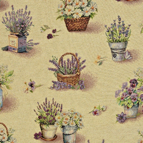 Gobelin stoff lavendel - stoff,