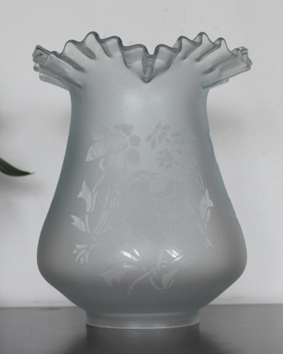 Petroleumlampe tulpe glas - tulpe,