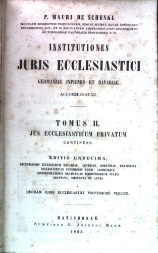 Institutiones juris - institutiones,