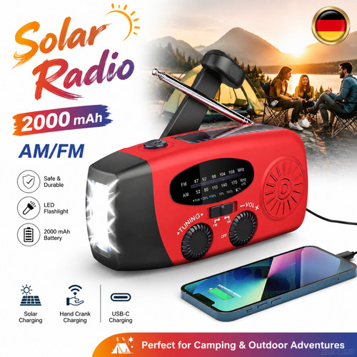 Kurbelradio notfall radio - notfall,