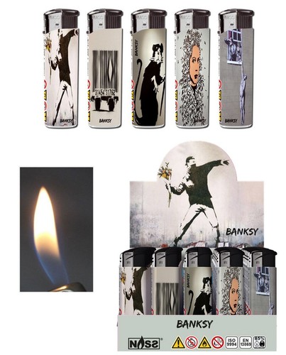 Banksy 50 feuerzeuge im - 1,