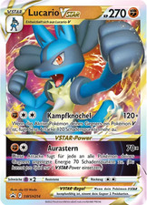 Lucario Vstar / Pokémon Deutsch / Schwert & Schild Promokarten / SWSH 214 / Holo