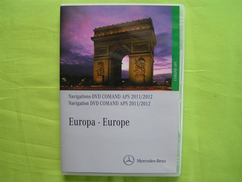 Dvd navigation europa mercedes - navigation,
