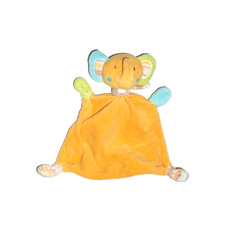 WIE NEU* Schmusetuch orange
