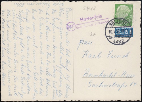Landpost 22b hartenfels über - landpost,